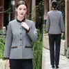 Uniforme de limpieza manga larga mujer otoño tía de limpieza de habitaciones de hotel ropa de trabajo uniforme de limpieza de propiedad de hospital