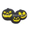 Accesorios de calabaza de dibujos animados para Halloween decoración de pegamento suave transfronteriza popular calcomanía con forma de pajita flor de zapato joyería