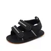 Sandalias de Nuevo Estilo para Bebé Niño con Suelas de Goma, Zapatos para Niños Pequeños de 0 a 1 Año, Zapatos de Verano Transpirables para Bebés