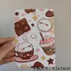 9.5X14 Colección de Borde Ondulado Cadena para Teléfono de Tarjeta Cadena de Llavero de Tarjeta Trasera DIY Cadena de Papel para Tarjeta Tarjeta de Exhibición Trasera