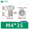Tornillos Hexagonales Cabeza de Copa Gb7984 Acero Inoxidable 304 Cilíndricos Cabeza Delgada Hexagonales Máquina Tornillos Pernos M2-M12