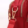 Bolsas Femininas 2025 Nova Bolsa de Lona Feminina Estilo Coreano Bolsa de Ombro Feminina Porta-Moedas Bolsa para Celular Bolsa de Mão Bolsa Transversal Pequena