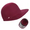 Boné Casual de Baseball de Inverno Feminino Feito de Lã Australiana, Adequado para Passeios e Compras, Liquidação