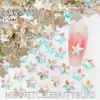 Accesorios de Arte para Uñas con Pedrería de Estrella de Mar de 5 mm de Punta Trasera Trendy Estrellas de Cinco Puntas Gruesas Irregulares de Colores Decoraciones para Uñas Venta al por Mayor