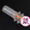 Dildo vibrador masculino con cuentas grandes para un placer mejorado, duradero, extendido y engrosado, diseñado para que las parejas disfruten juntas y alcancen el clímax