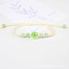 Directo de Fábrica Mori flor real diez li flor de melocotonero pulsera flor de cerezo narcisos cuentas de cerámica de Jingdezhen pulsera para mujer
