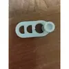 Trilho de cortina antigo polia polia triangular direcional rolete de contas peças plásticas outro