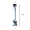 Extensor de boquilla de cabezal de salpicadura de grifo universal, filtro, extensión de ducha de cocina, ahorrador de agua, boquilla de burbuja, grifo