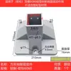 Perfil de Alumínio Industrial Base de Pé de Aço Carbono 303060404080850100 Base de Pé para Piso Conector Quadrado Fixação