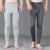Pantalones largos para hombre de una sola pieza Pantalones cálidos gruesos para hombre de mediana edad talla grande finos pantalones de abrigo de invierno para ancianos