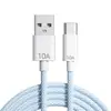 Cable de Carga Tipo C Trenzado Súper Rápido de 120W Adecuado para Teléfono Móvil Huawei Honor Vivoppo Cable de Carga Transfronterizo