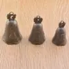 Campana de cuerno de bronce, campana vintage de Guanyin, llave de campana, campana de viento de cobre festiva de Año Nuevo, accesorios