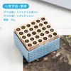 Set de Sellos de Madera del Alfabeto Inglés Estilo Ins Combinación de Sellos para Diario Transfronterizo DIY Impresión para Diario Decoración Simple