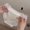 Calcinhas de Seda de Gelo Sem Costura para Mulheres, Finas Confortáveis de Cintura Baixa, Cuecas Máscara, Estilo Puro Desejo, Tanga Levanta Bumbum para Meninas