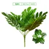 Pared de Plantas Verdes pared de plantas artificiales césped artificial fondo tridimensional flor decorativa biónica tapete de césped artificial falso de plástico