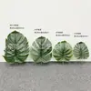 Atacado do Fabricante Planta Artificial Escandinava Folha de Piano Figueira Árvore Artificial Acessórios Piano Simulada Figueira Ramo Único Adereços de Fotografia