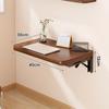 Mesa Dobrável de Parede Mesa de Estudo e Armazenamento Montada na Parede Mesa de Parede Dobrável para Varanda Mesa Lateral de Parede Rack de Parede
