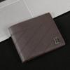 Cartera Retro para Hombre Amazon Transfronteriza Corta con Múltiples Ranuras para Tarjetas Portatarjetas Gran Capacidad Billetera para Monedas de Cuero Bolsa para Monedas