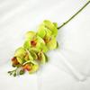 Uma flor de madeira Estrada fábrica direta nova casa Hóspede restaurante Decoração flores de exibição cola de simulação sentir Phalaenopsis