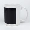 Suministro de fábrica taza local que cambia de color 7102 cerámica blanca taza para fotos sublimación por transferencia térmica taza