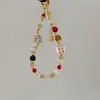 Atmósfera de Otoño e Invierno Navidad Árbol de Navidad de Cuentas Colorido Colgante Lujo Accesible Elegante Cadena para Teléfono Móvil Colgante Versátil de Moda