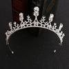 Corona de Novia Transfronteriza de Amazon Accesorio para el Cabello de Aleación Adorno para el Peinado de Banquete Corona de Reina Fiesta Prom Corona de Princesa