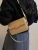 Bolso pequeño elegante de textura de alta calidad para mujer 2026 nuevo estilo de cita primavera principios de otoño bandolera bolso de hombro bolso cuadrado pequeño para debajo del brazo