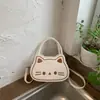 Bolsas de Gama Alta de Nicho, Nuevo Estilo Coreano para Verano 2026, Bolso de Hombro Cruzado Único, Bolso de Mano para Niña con Múltiples Bolsillos de Dibujos Animados
