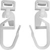 Alas Pequeñas, Gancho para Polea de Cortina de 34 mm Accesorios Riel de Cortina Accesorios de Bola de PVC Polea Silenciosa