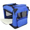 Bolsa de coche para mascotas, jaula para perros medianos y grandes, bolsa portátil para gatos, gran capacidad, bolsa plegable para dos gatos