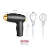 Batedor de Ovos Elétrico Doméstico, Mixer de Ovos Sem Fio, Batedor Automático para Bolo e Creme, Mixer de Três Velocidades, Transfronteiriço