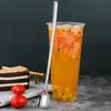 Cuchara de acero inoxidable 304 para mezclar café y postre, cuchara creativa para helado, regalo de hotel, cuchara de hielo gruesa con mango largo
