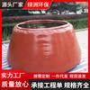 Tanque de Almacenamiento de Agua Cónico Plegable Suave Portátil Bolsa de Agua Cónica Tanque de Almacenamiento de Agua de PVC Móvil Ingeniería de Construcción
