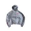 Cardigan com Capuz e Zíper Estampado Y2K Outono/Inverno 2025 Solto e Versátil Traje Esportivo Casual Atacado