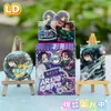 Nueva Insignia Cultural y Creativa Glow-In-The-Dark Caja Sorpresa 75mm Plata Brillante Doble Destello Bolsita Sorpresa Artículos de Anime