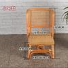 Silla de ratán natural Silla de ratán pequeña para adultos silla para niños silla de ocio para ancianos silla de superficie suave respaldo de silla silla para estudiantes hogar