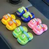 Zuecos de verano para niñas, sandalias de dibujos animados antideslizantes para interiores para niños, adecuados para niños mayores y pequeños, sandalias de playa para exteriores