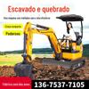 Pequena escavadeira agrícola escavação doméstica engenharia Máquina de agarrar madeira máquina de escavação micro-escavação multifuncional 10 mini gancho máquina