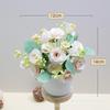 Flor artificial Rose terno Decoração de interiores Mobiliário doméstico Flor artificial estilo pastoral Xiaoqing novos ornamentos florais falsos
