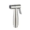 Set de Pistola Pulverizadora de Acero Inoxidable Transfronterizo Gancho para Tubo de Ducha Soporte de Punzón Salida Doble Válvula de Ángulo Compañero de Inodoro Tubo de Resorte