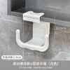 Suporte de parede para papel higiênico e toalhas de rosto adesivo para banheiro caixa de papel toalha macio de algodão para vaso sanitário caixa de armazenamento sem furos