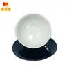Paquete mayorista de fábrica transfronterizo juego de taza y platillo de 11 oz taza de cerámica taza de cerámica para taza de transferencia térmica de comercio exterior transfronterizo