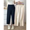 Pantalones de Verano Nuevos Finos de Talle Alto Estilo Globo para Mujer Talla Grande 100kg Casual Adelgazantes Pantalones Cortos para Chicas Gorditas 7610