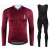 Traje de Montar de Manga Larga GOBIK Pantalón con Tirantes Traje Primavera Verano Otoño Transpirable Secado Rápido Protección Solar Camisa para Bicicleta de Montaña y Carretera
