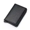 Cartera para Hombre de Fibra de Carbono Antirrobo RFID Portatarjetas de Crédito Cartera para Hombre Cartera Multifuncional de Exportación Cartera para Hombre