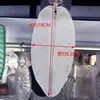 Hojas de Repuesto para Candelabro de Cristal Bricolaje Piezas de Repuesto para el Hogar Accesorios de Hoja de Vidrio Accesorios para Lámparas de Concha