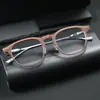 Monturas de Gafas de Lámina de Titanio Puro para Hombres y Mujeres, Monturas de Lámina de Titanio, Monturas de Gafas Personalizables para Graduación, Gama Alta y Elegantes para Miopía