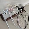 Nicho Nuevo Llegada Lazo Cinta Colgante de Amor Horquilla Estilo Ballet Encaje Francés con Cordones Banda para el Cabello Tocado