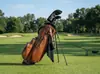 Fábrica de Origem Bolsa de Golfe, Resistente ao Desgaste e a Arranhões Bolsa de Golfe com Pernas de PU, Transfronteiriço OEM Totalmente Personalizado