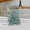 Rhinestones para arte de uñas en azul lago, forma de diamante, navette, base plana, forma irregular, decoraciones de uñas con borde biselado pequeño al por mayor